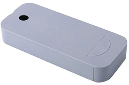 Zelfklevende Onder Bureau Plakken Opbergdoos Organizer Pen Briefpapier Opbergdoos Case School Briefpapier Potlood Lade Pen Houder grijs