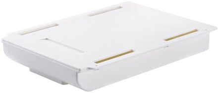 Zelfklevende Onder-Lade Opbergdoos Zelf Stick Potlood Lade Bureau Tafel Opslag Lade Organizer Box Home Storage wit