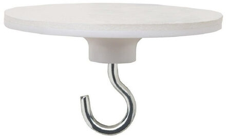 Zelfklevende plafondhaak - 5x - metaal - 3,9 cm - plafondhaken