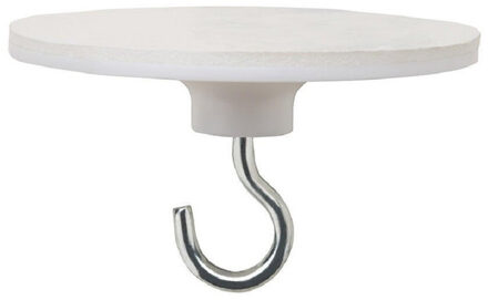 Zelfklevende plafondhaak - metaal - 3,9 cm - plafondhaken