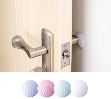Zelfklevende Rubber Deur Buffer Handvat Bumper Rubber Lock Crash Mat Pad Muur Protector Guard Deur Stopper