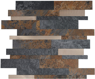 Zelfklevende Steenstrip Tegelstrook Rustiek