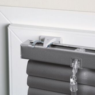 Zelfklevende Steun Horizontale Jaloezieën Aluminium 2st