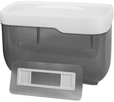 Zelfklevende Tissue Doos Badkamer Toiletrolhouder Dispenser Telefoon Houder grijs S
