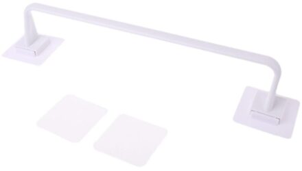 Zelfklevende Wandmontage Badkamer Handdoek Bar Plank Rack Holder Toilet Roll Paper Opknoping Hanger W / L