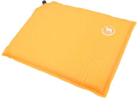 Zelfopblazende Camping Zitkussen Zitten Mat Outdoor Wandelen Strand Picknick Pad oranje