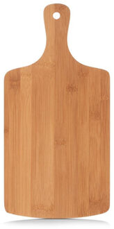 Zeller Bamboe houten snijplank met handvat - 40 x 19,5 cm - Snijplanken - Serveerplanken
