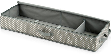 Zeller Hobby spullen organizer tas 2-vaks 30 x 90 cm - Zeller - Hobbyartikelen - Hobbymateriaal/spullen tas/organizer - Tassen met vakjes