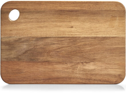 Zeller keuken snijplank - acacia hout - 25 x 37 cm - Serveerplank