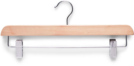 Zeller Kledinghanger - hout - 36 cm - luxe broek/rokhanger
