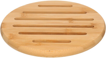 Zeller Pannenonderzetters - Hout - 20 cm - Dikte 1.5 cm - Pannen onderzetters van hout