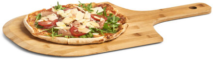 Zeller pizza snijplanken/borden - hout - met handvat - 53 x 30 cm - Pizzaborden