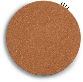 Zeller prikbord/wandbord rond - incl. punaises - 30 cm - kurk