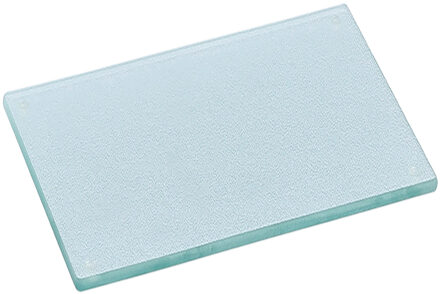 Zeller snijplank met siliconen voetjes - glas - 30 x 20 cm - Snijplanken