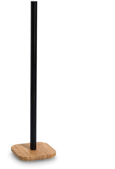 Zeller WC/Toiletrolhouder bamboe - hout - 46 x 12 cm - luxe kwaliteit
