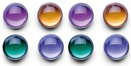 Zeller Whiteboard/koelkast magneten - 12x - kunststof - 2,5 cm