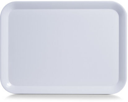Zeller Wit dienblad rechthoek melamine 44 x 32 cm
