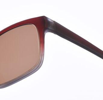 Zen Unisex Z401 Vierkante Acetaat Zonnebril - maat Veelkleurig