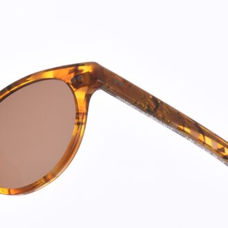 Zen Unisex Z448 Pantos Shape Acetaat Zonnebril Veelkleurig