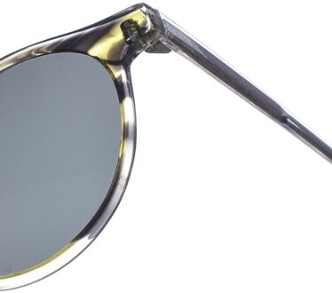 Zen Unisex Z487 Pantos Shape Acetaat Zonnebril - maat Donkergrijs