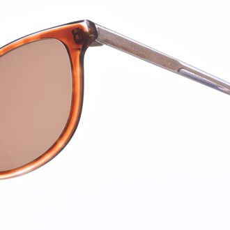 Zen Z489 dames zonnebril met vierkant acetaat Bruin