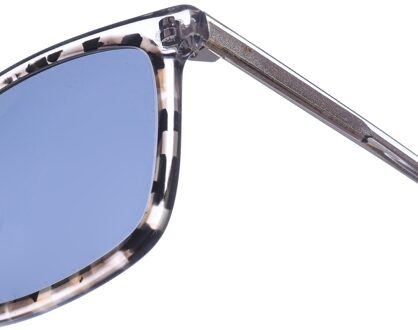 Zen Z492 dames zonnebril met vierkant acetaat Donkerblauw - One Size