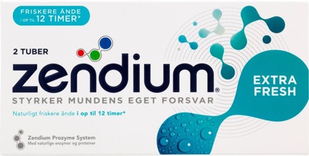 Zendium Tandpasta Zendium Extra Verse 2-Pack Tandpasta 2 x 50 ml