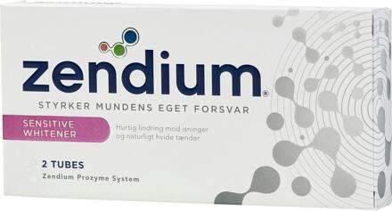 Zendium Tandpasta Zendium Gevoelig + Whitener 2-Pak Tandpasta 2 x 50 ml