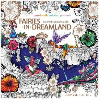 Zendoodle Coloring Presents Fairies in Dreamland
