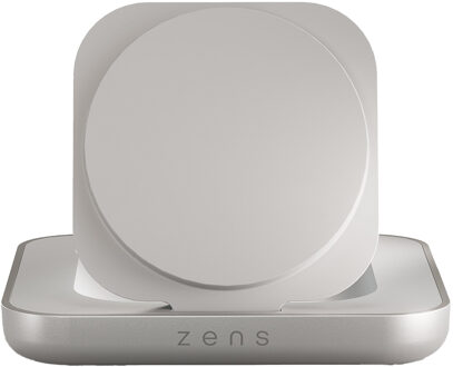 Zens Magnetic Nightstand Charger - Draadloze oplader 15W - Magsafe en Qi2 - Wit - One size