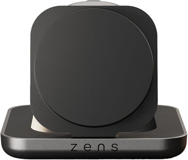 Zens Nightstand Charger Pro 2 next gen - Draadloze oplader voor telefoon / earbuds / Apple Watch - MagSafe en Qi2 - Zwart - One size