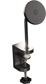 Zens Office Charger Mount Pro | Draadloze oplader met universele klem Zwart - One size
