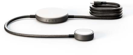 Zens Pro 2 Draadloze Oplader telefoon / earbuds / Apple Watch - MagSafe en Qi2 - Zwart - One size