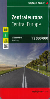 Zentraleuropa 1 : 2 000 000. Autokarte