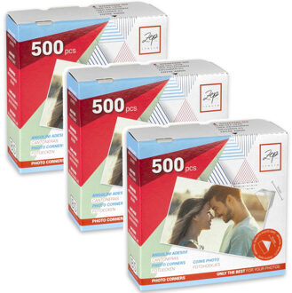 ZEP Fotohoekjes zelfklevend - 15000x 15 x 15 mm