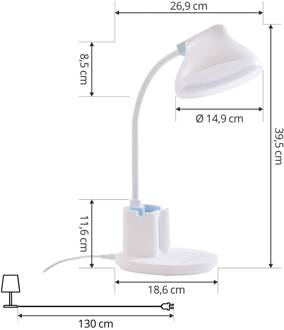 Zephyra LED tafellamp, CCT, 8W, wit