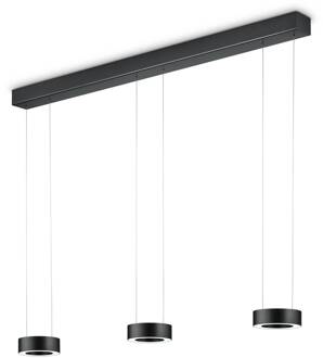 Zera LED hanglamp, zwart, gebarenbediening