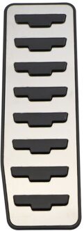 Zeratul Auto Gas Pedalen Rempedaal Voetsteun Pedaal Pad Cover Auto Styling Voor Land Rover Freelander 2007 - 1 stuk rust uit Pedal