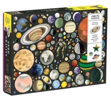 Zero Gravity 1000 Piece Puzzle with Shaped Pieces