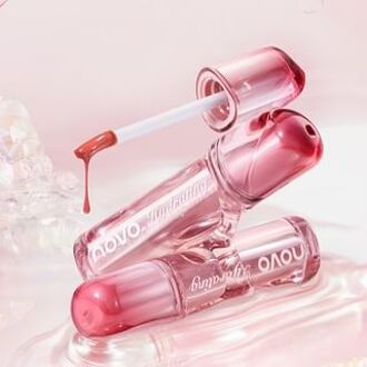 Zero-Sensation Mirror Hydrating Lip Gloss - 6 Colors 888# Bean Paste Rose Pink - 2g
