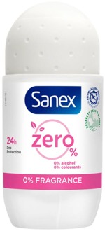 Zero% Sensitive No Parfume Vrouwen Rollerdeodorant 50 ml
