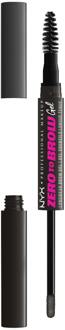 Zero To Brow Langhoudende Vegan Gekleurde Wenkbrauwgel 13g (Verschillende Tinten) - Black