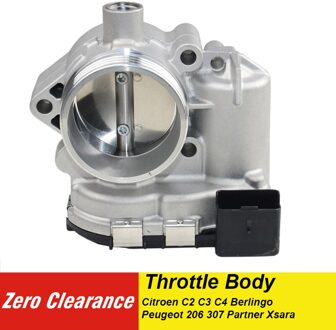 Zeroclearance 635.Q9 AP02Throttle Body Voor Citroen C2 C3 C4 Berlingo Peugeot 206 307 Partner Xsara 9635884080 0280750085 447280