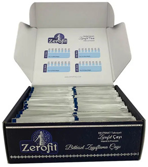 Zerofit Elegance Slimming Tea. Discards Edema. Burns fat. Appetite cuts Full Amount weakens Gives healthy