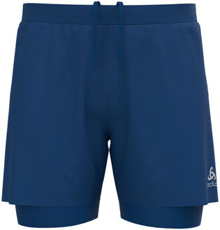 Zeroweight 5inch 2in1 Hardloopshorts Heren donkerblauw - XXL