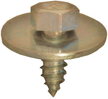 Zeskantplaatbout OEM:1101412 -9287493 6.3x16mm verzinkt - 20 stuks 65B123038