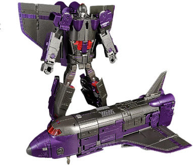 ZetaToys EX10 Spacetron Transformation Action Figure Toy Three Change Astrotrain Model 22cm KO FT-44 Deformation Car Robot Figma