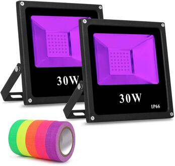 [Zeven Neon] Professionele Ultraviolet IP66 400NM 30W UV party licht Lijm Curing Kiemdodende licht Reptiel Sterilisator Led UV Lamp