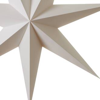 Zevenpuntige papieren ster Duva 100 cm wit