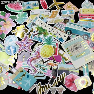 ZFPARTY 70 st Onze Reizen Cardstock Die Cuts voor Scrapbooking Gelukkig Planner/Card Making/Journaling Project